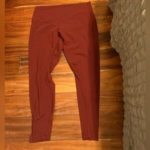 Lululemon Align High-Rise Leggings – 28” – Size 12 – Maroon/Burgundy